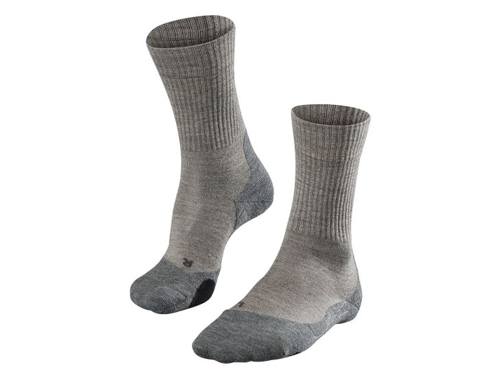 Falke TK2 Wool Damen Wandersocken - Grey