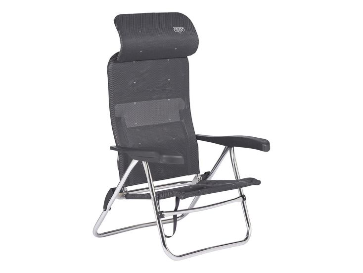 Crespo AL-205 Compact Dark Grey Strandstuhl