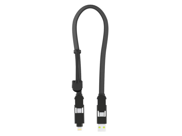 inCharge XL 30 cm Ladekabel - Black