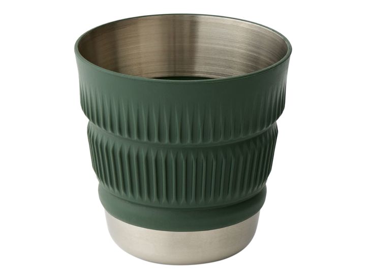 Sea to Summit Edelstahl Faltbarer Becher - Green