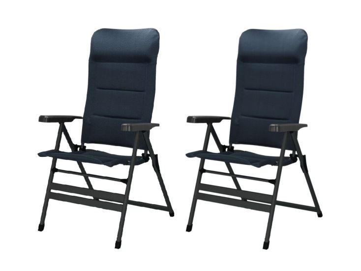 Travellife Barletta comfort plus 2022 set van 2 stoelen - Blue