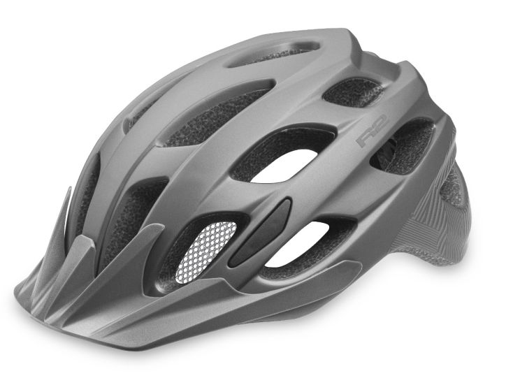 R2 Cliff Grey Fahrradhelm - Größe S