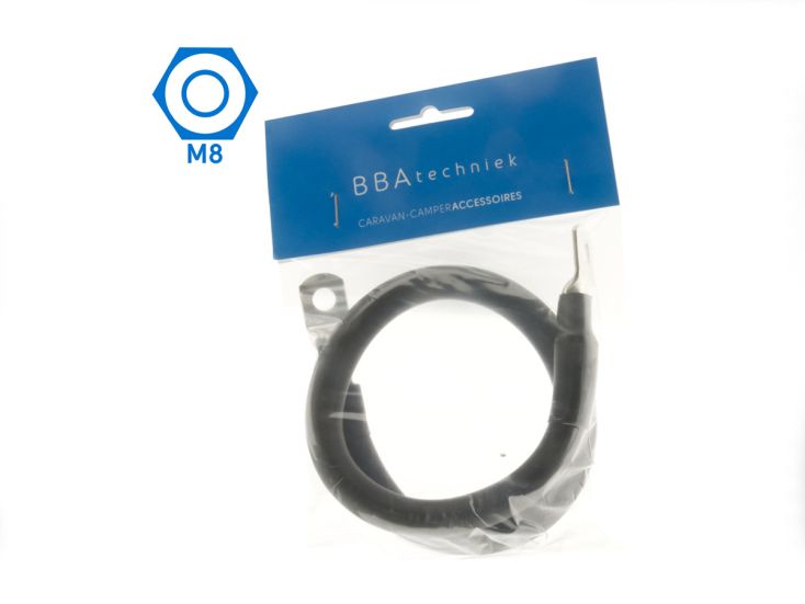 50mm² Batteriekabel flexibel - black 0,5m
