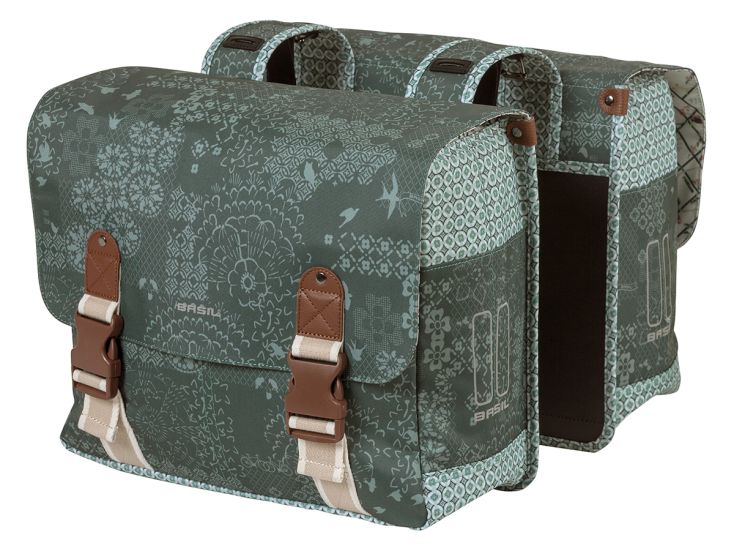 Basil Bohème doppelte Fahrradtasche