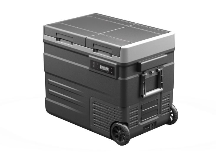 Steamy-E Dual Zone 55 Elektrische Kühlbox mit Rollen - 49L