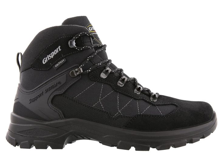 Grisport Scout Mid Wanderschuhe - Black