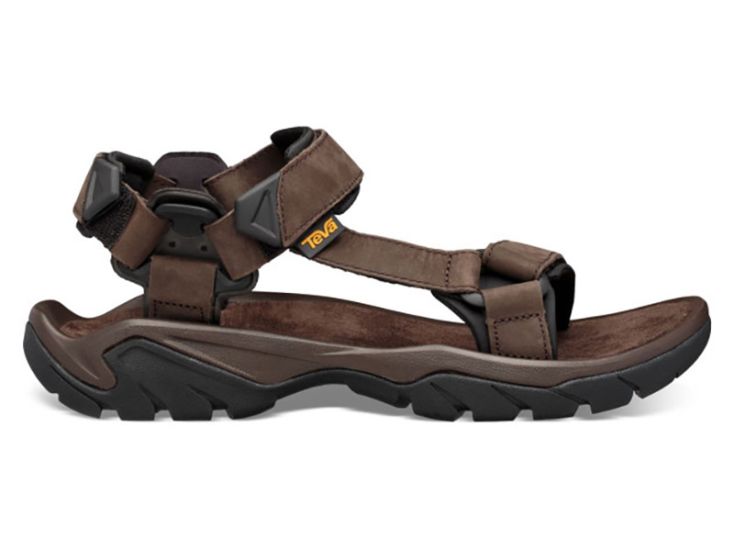 Teva Terra FI 5 Universal Leather Turkish Coffee Herren Sandalen