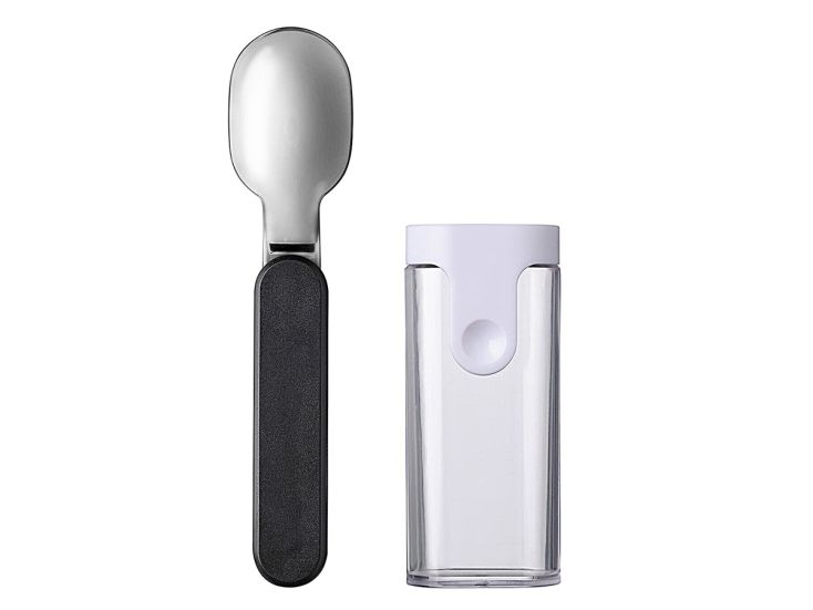 Faltbarer Ellipse Löffel -Nordic black