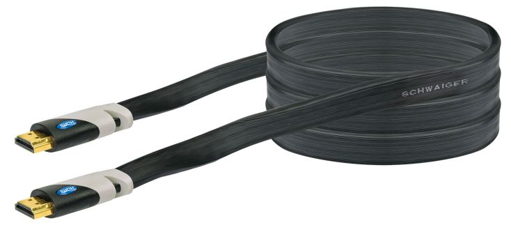 Schwaiger HDMF15 1,5 Meter High Speed HDMI-Kabel mit Ethernet