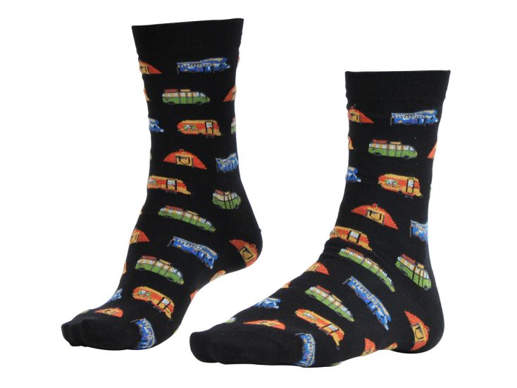 Obelink Camping Socken - Black