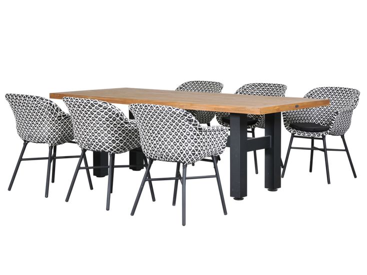 Hartman Delphine Yasmani 240 Carbon Diningset Hartman Delphine Yasmani 240 Carbon Diningset