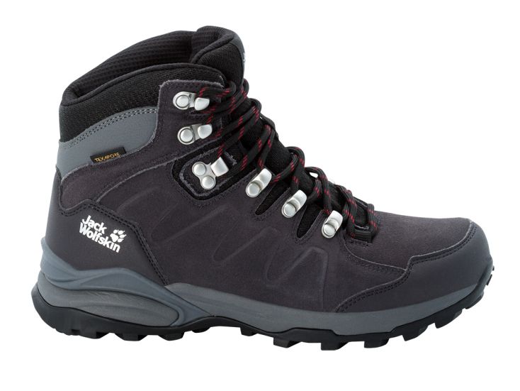 Jack Wolfskin Refugio Texapore Mid Dark Steel Damen Wanderschuhe