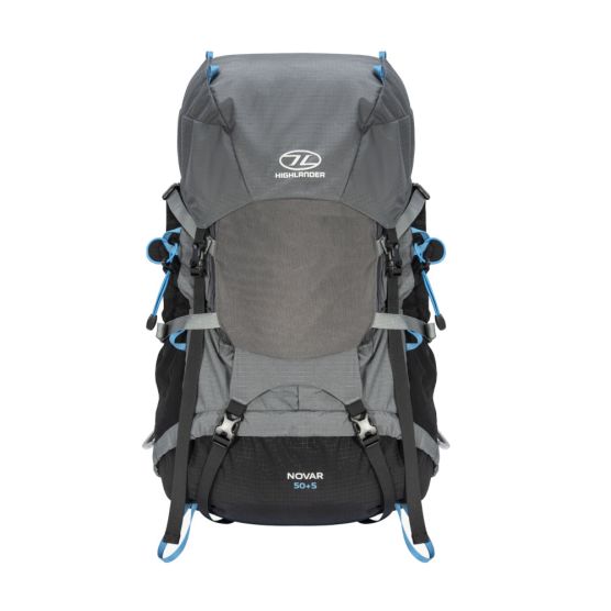 Highlander Novar 50 + 5 Rucksack - Grau