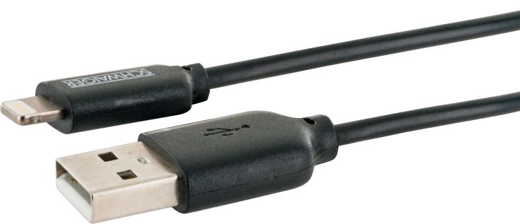 Schwaiger USB 2.0 Apple Ladekabel