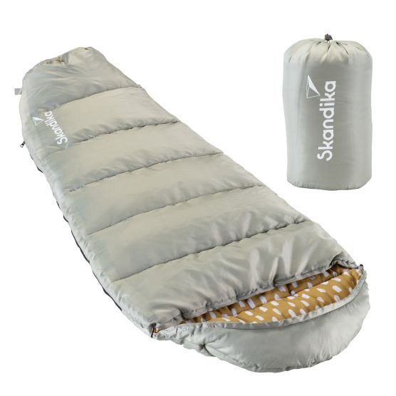 Skandika Vegas Junior grauer Kinderschlafsack