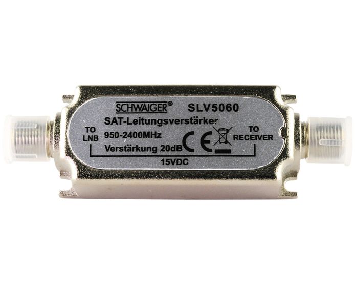 Schwaiger 20dB SAT-Leitungsverstärker
