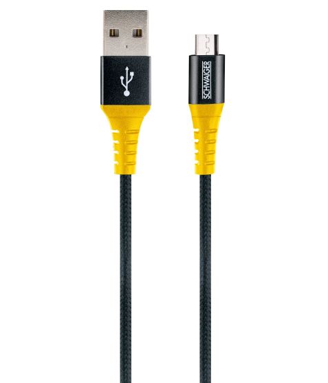 Schwaiger WKUM10 1,2 Meter Micro USB Ladekabel