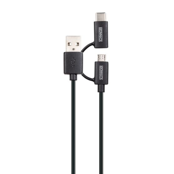 Schwaiger CK3112 1 Meter 3 in 1 Adapterkabel