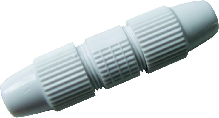 Schwaiger KVB36 weißes Koax-Kabelverbinder