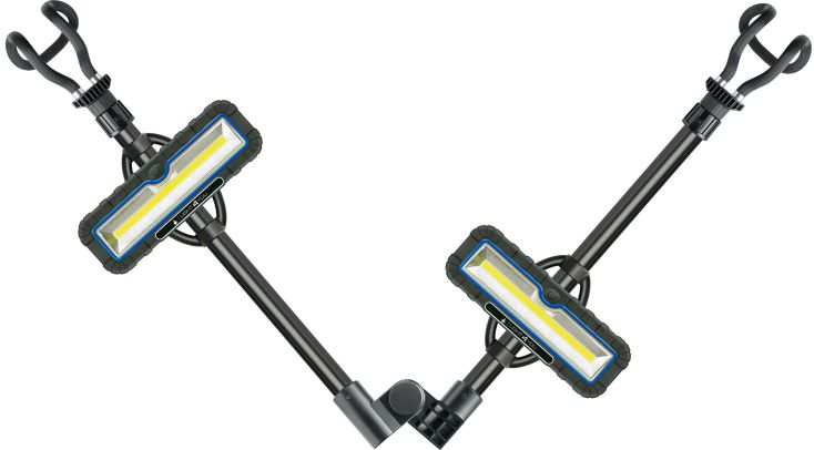 Schwaiger LED Doppelarbeitsleuchte