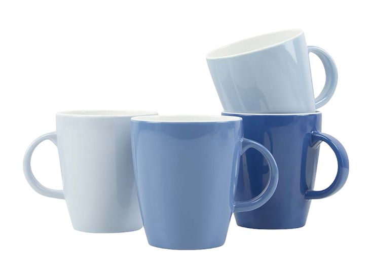 Gimex Colour Line Set mit 4 380 ml Bechern