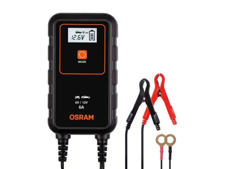 Osram 6/12 volt 6 ampère Batterieladegerät
