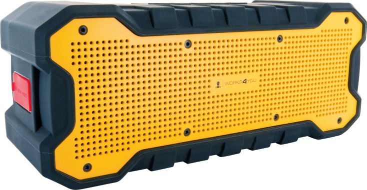 Schwaiger Stoßfest & Spritzwassergeschützt Bluetooth Lautsprecher,