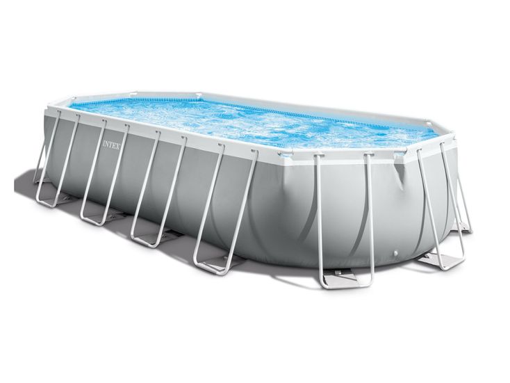 Intex Prism 610 x 305 x 122 cm Rahmen ovaler Pool