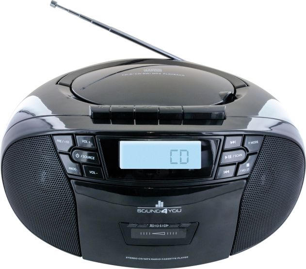 Schwaiger Tragbarer CD-Player - Black