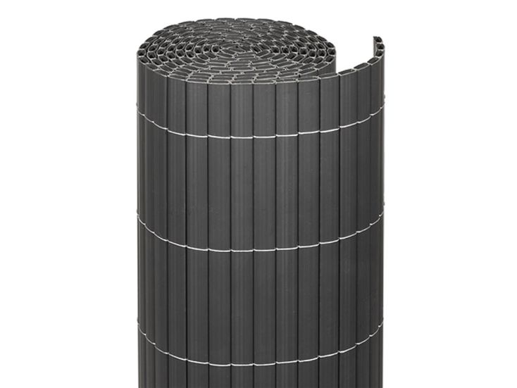 Videx 180 x 300 cm PVC Balkonschirm - Anthracite