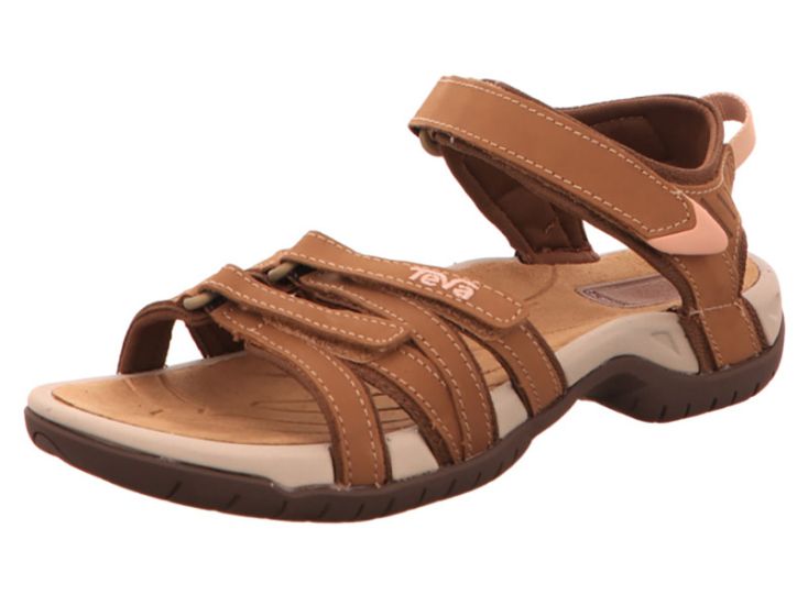 Teva Tirra Leather Honey Brown Damen Sandalen