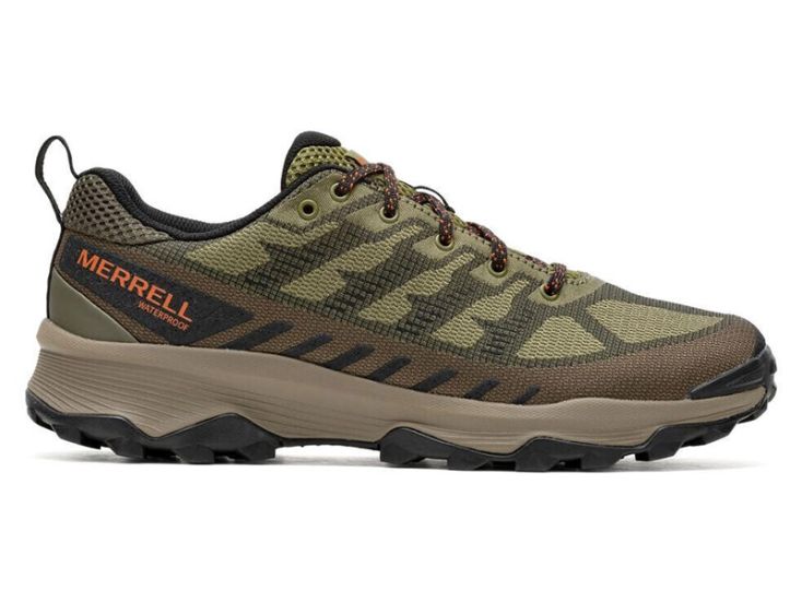 Merrell Speed Eco Waterproof Avocado/Kangaroo Herren Wanderschuhe
