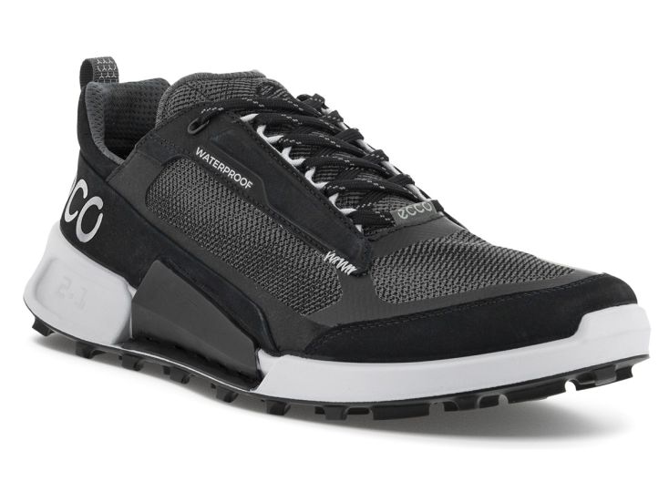 Ecco Biom 2.1 X Low Waterproof Black/Magnet Herren Wanderschuhe