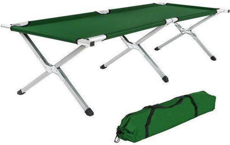 NordFalk XXL 200 x 71 cm Feldbett - Green