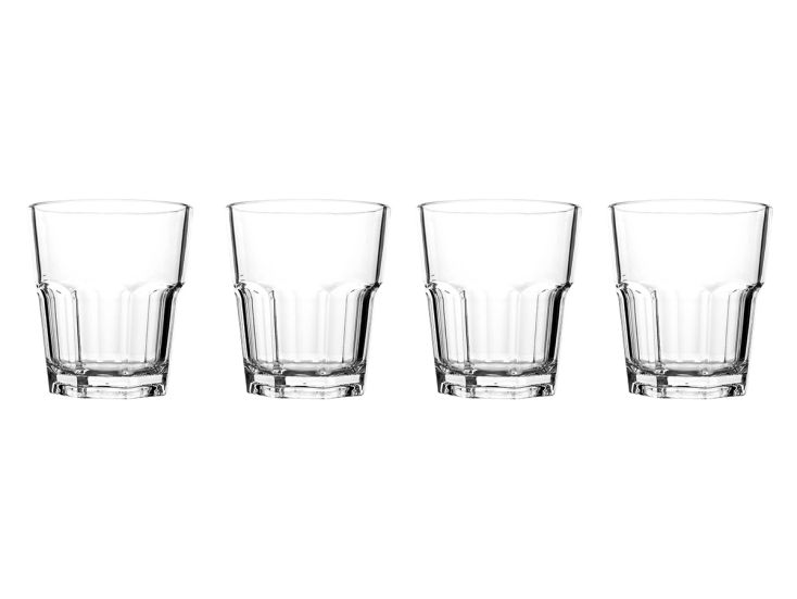 Bo-Camp 200 ml Set von 4 Weingläser