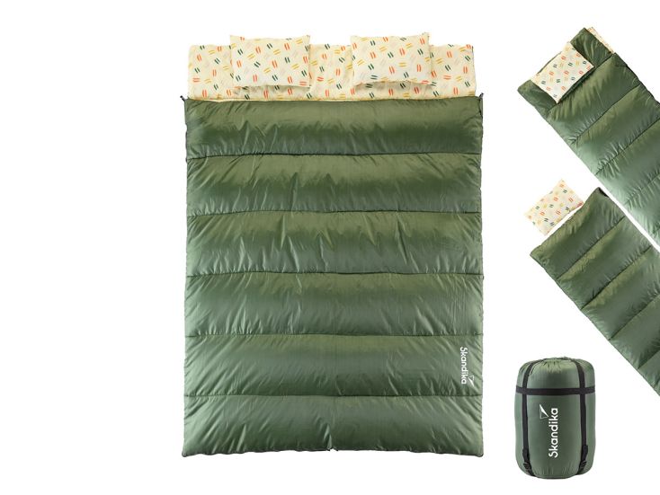Skandika Iceland Trennbarer Double Schlafsack