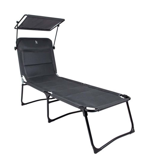 Bo-Camp Air 5-Positionen Liege mit Sonnenschirm