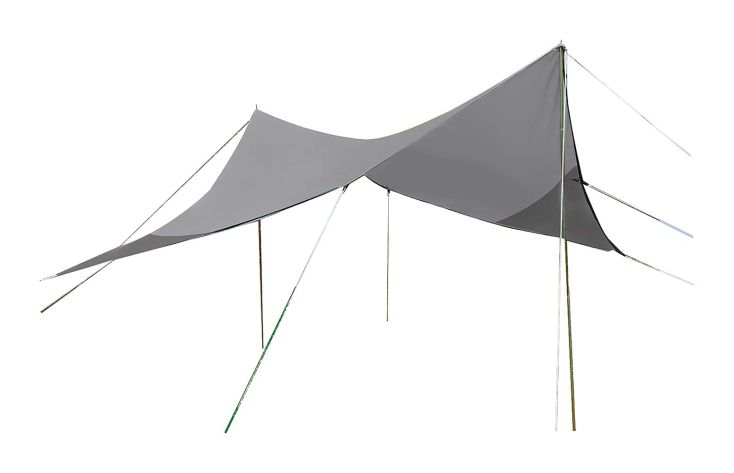 Bo-Camp Travel-Diamant 400 x 400 cm 4-seitige Tarp