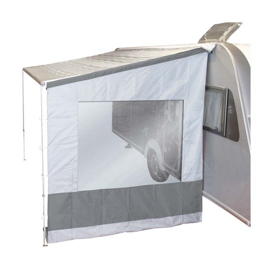 Bo-Camp 225 cm graue Universal Markisen Seitenwand