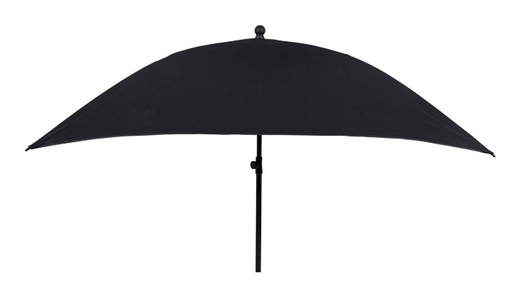 Bo-Camp 170 x 170 cm quadratischen Sonnenschirm - Black