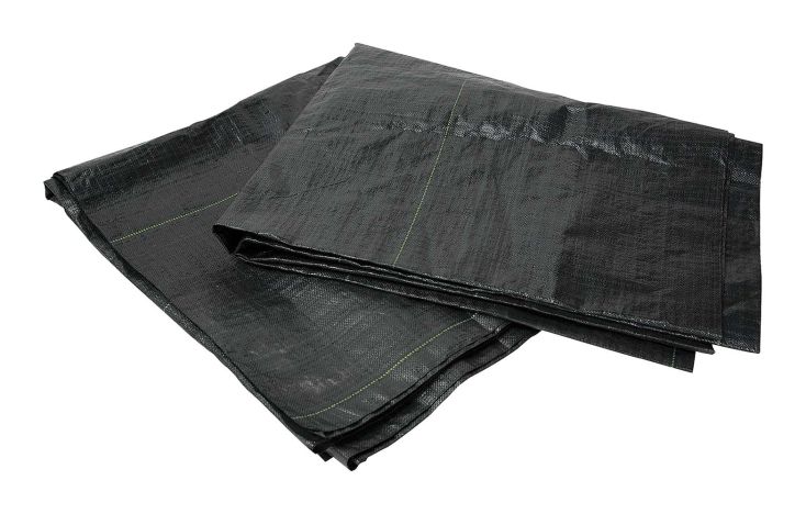 Bo-Camp 600 x 400 cm schwarzes Eco Bodentuch