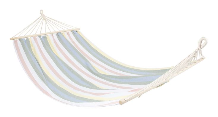 Bo-Camp Pastel Auvillar XL Hängematte mit Spreizstange