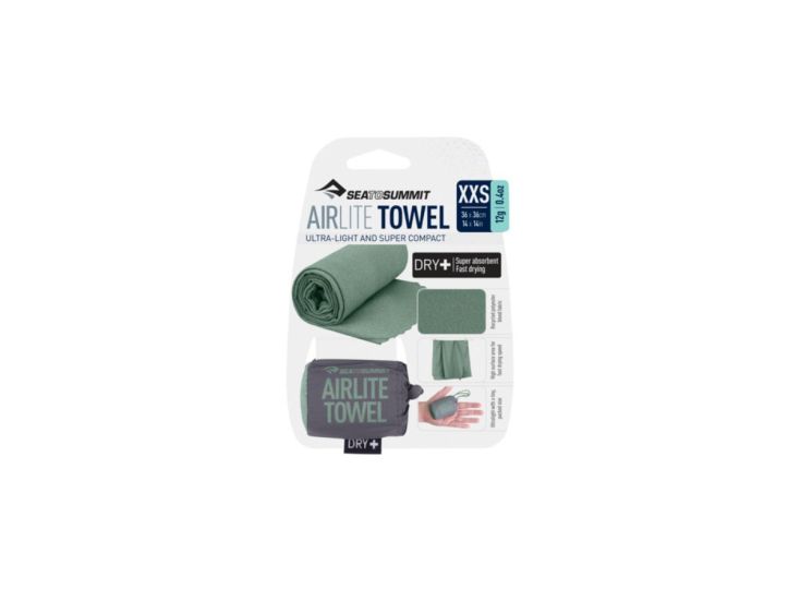 Sea to Summit Airlite Handdoek Medium - green