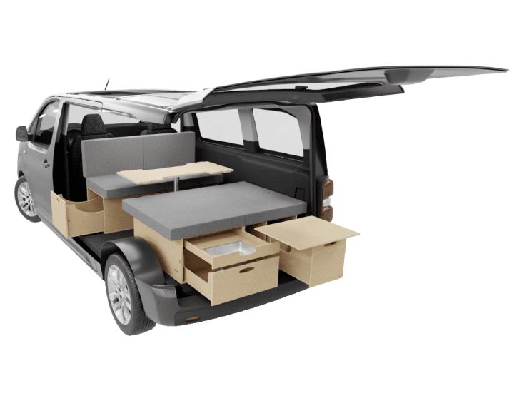 Tchao Tchao Van campingbox - 2 personen