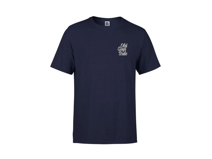 Old Guys Rule It Took Decades 2 Herren T-Shirt - Navy