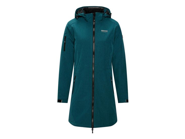 Nordberg Gitte Lagoon Melange Damen Softshell Jacke