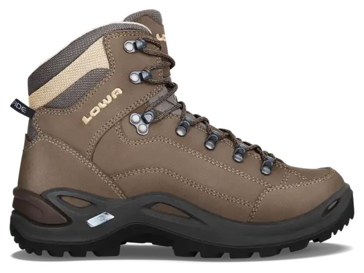 Lowa Renegade LL Mid Damen Wanderschuhe - Stone