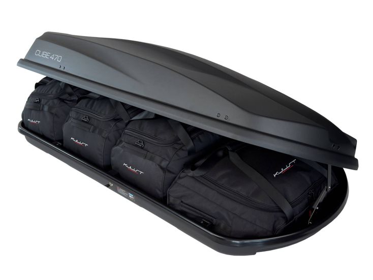 Kjust LevUp Cube 470 Dachbox taschen set