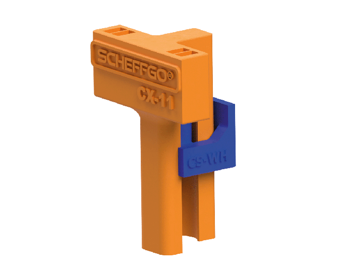 ScheffGO® CX-11WH Deurstopper met Wandhouder