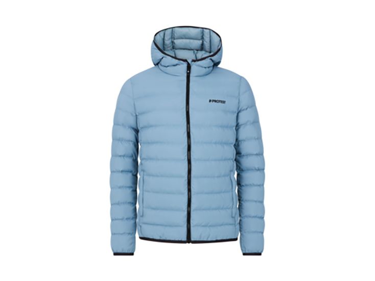 Protest Prtbasso Steel Blue Herren Outdoor-Pufferjacke